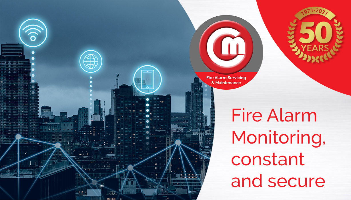 Fire Alarm Monitoring constant and secure