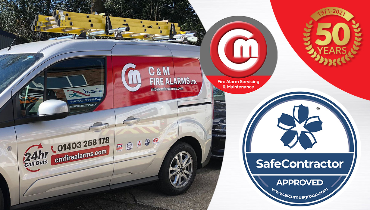 C&M Fire Alarm celebrates SafeContractor approval